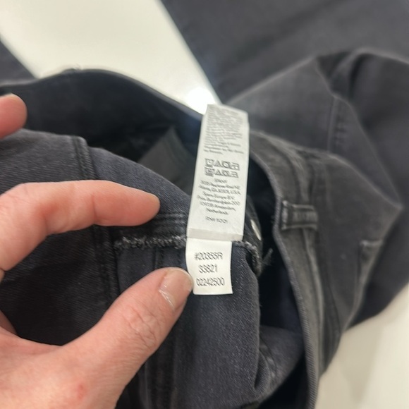 Spanx Ankle Straight Leg Jeans 20355R - Vintage Black - medium (6-8) Item#BZ - Picture 11 of 12